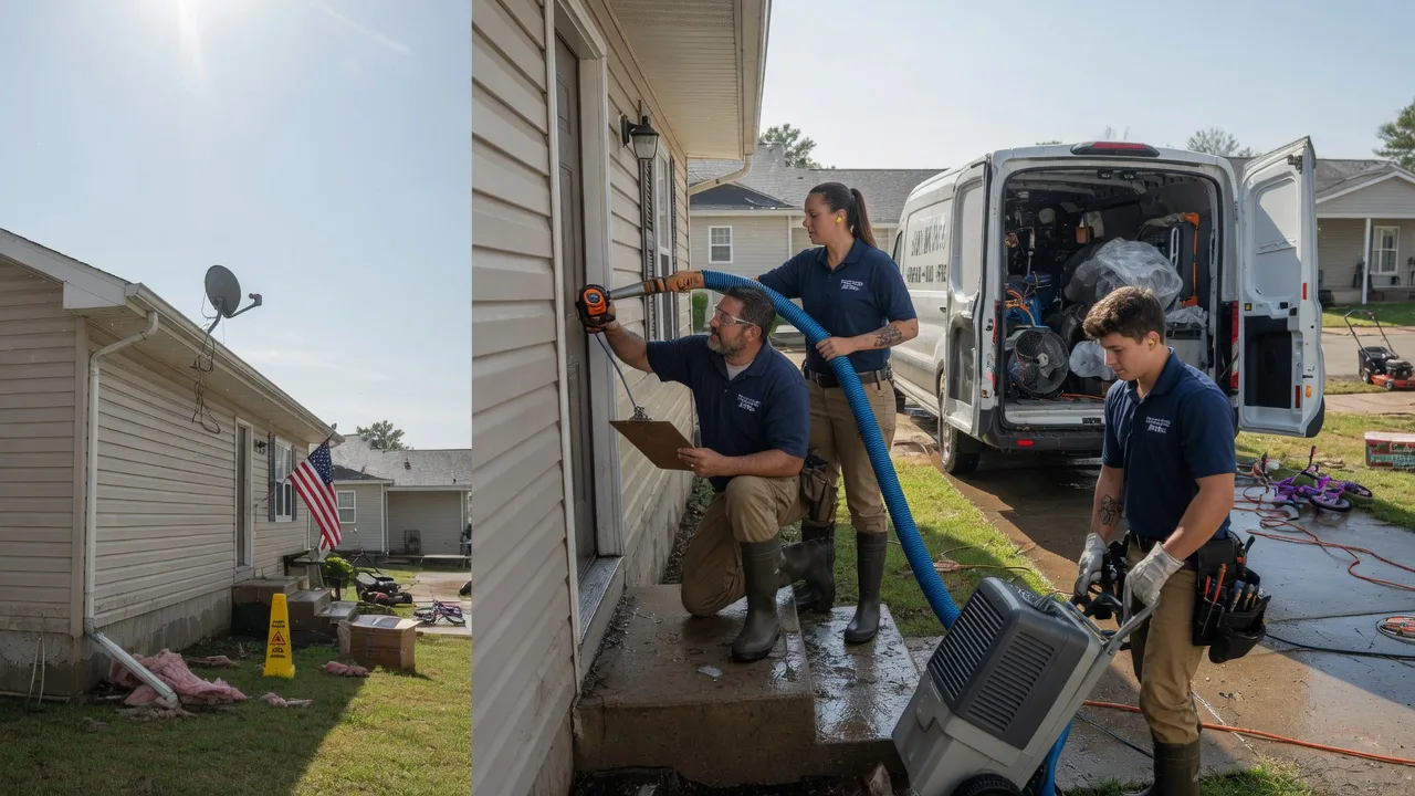 Ceiling Water Damage Restoration in Delcambre, LA near me